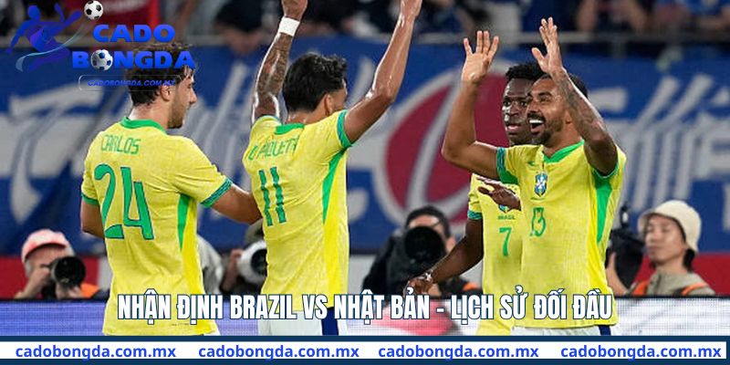 Nhận định Brazil vs Nhật Bản về lịch sử đối đầu